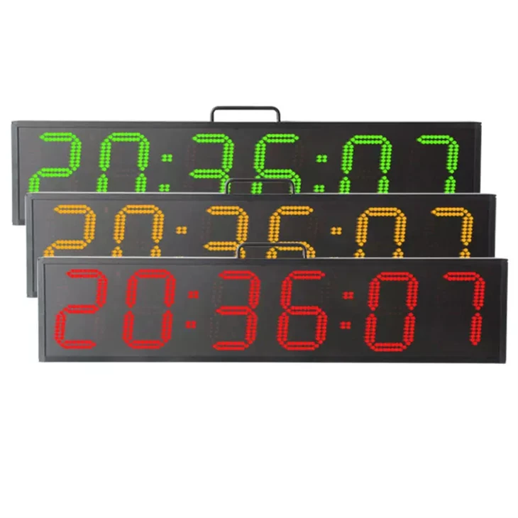 battery operated large led sport clock